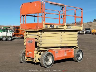 2017 JLG 4069LE 40' Electric Scissor Lift Man Aerial Platform bidadoo