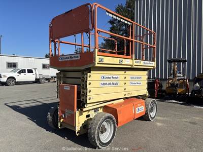 2017 JLG 4069LE 40' Electric Scissor Lift Man Aerial Platform Manlift bidadoo