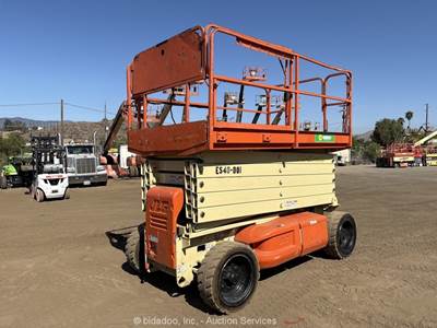 2002 JLG 4069LE 40' Electric Scissor Lift Man Aerial Platform Mankift bidadoo
