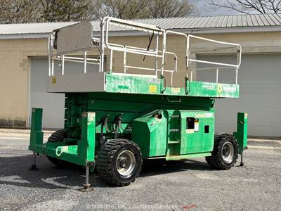 2016 JLG 4394RT 43' 4WD Dual Fuel Rough Terrain Scissor Lift Man Aerial bidadoo