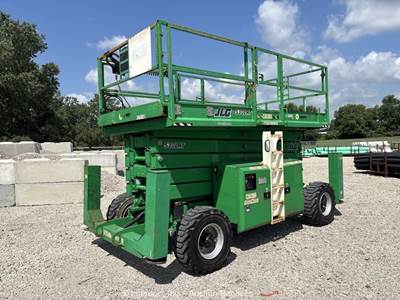 2016 JLG 530LRT 53’ 4WD Diesel Rough Terrain Scissor Lift Man Aerial bidadoo