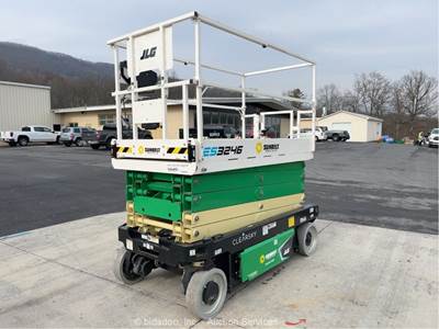 2023 JLG ES3246 32' Electric Scissor Lift Man Aerial Platform 24V bidadoo