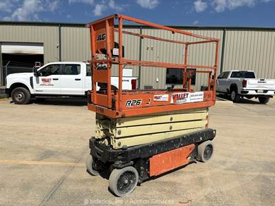 2021 JLG R2632 26' Electric Scissor Lift Mobile Aerial Work Platform bidadoo