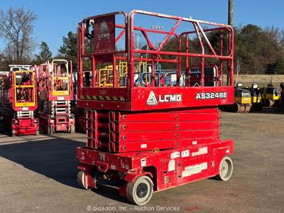 2019 LGMG AS3246E 32' Electric Scissor Lift Man Aerial Platform Manlift bidadoo
