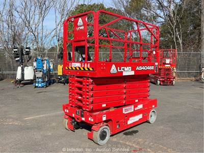 2020 LGMG AS4046E 40' Electric Scissor Lift Man Aerial Platform Manlift bidadoo