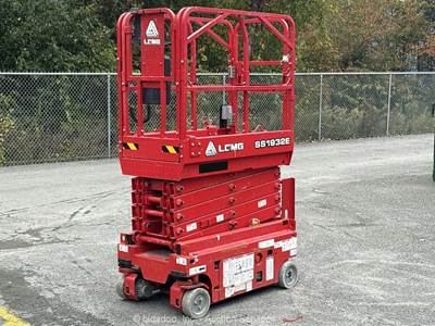 2019 LGMG SS1932E 19' Electric Scissor Lift Man Aerial Platform 24V DC bidadoo