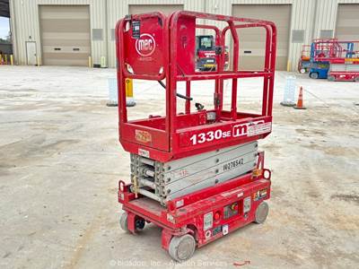2019 MEC 1330SE 13’ Electric Scissor Lift Man Aerial Platform 24V -Parts/Repair