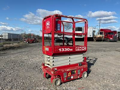 2017 MEC 1330SE 13’ Electric Scissor Lift Man Aerial Work Platform 24V bidadoo