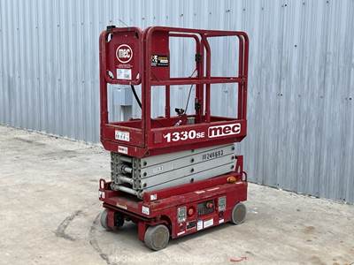 2018 MEC 1330SE 13’ Electric Scissor Lift Man Aerial Platform Manlift bidadoo