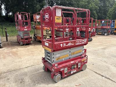 2018 MEC 1330SE 13' Electric Scissor Lift Manlift Aerial Platform -Parts/Repair