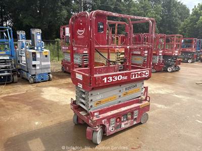 2018 MEC 1330SE 13’ Electric Scissor Lift Man Aerial Platform -Parts/Repair