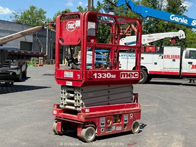 2017 MEC 1330SE 13' Electric Scissor Lift Man Aerial Platform Manlift bidadoo