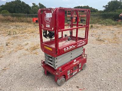 2019 MEC 1330SE 13' Electric Scissor Lift Man Aerial Platform Manlift bidadoo