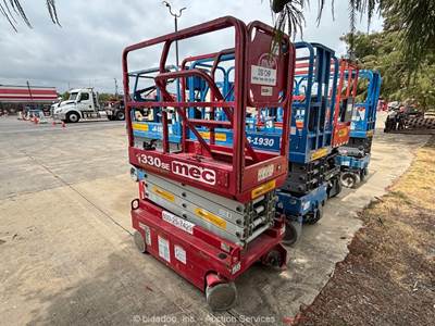 2019 MEC 1330SE 13' Electric Scissor Lift Aerial Platform Manlift -Parts/Repair