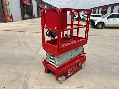 2019 MEC 1330SE 13' Electric Scissor Lift Aerial Work Platform Manlift bidadoo