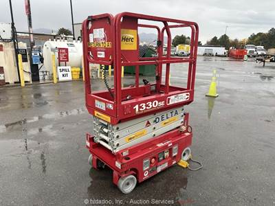 2019 MEC 1330SE 13' Electric Scissor Lift Mobile Aerial Platform -Parts/Repair
