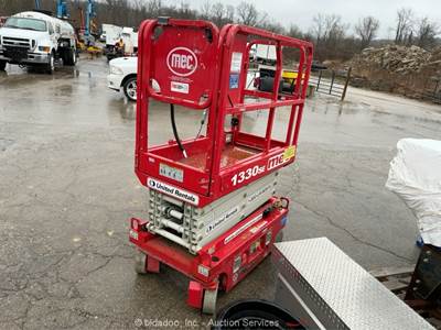 2019 MEC 1330SE 13' Electric Scissor Lift Man Aerial Platform -Parts/Repair
