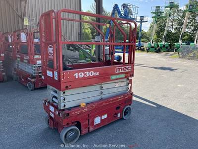 2017 MEC 1930ES 19’ Electric Scissor Lift Man Aerial Work Platform bidadoo
