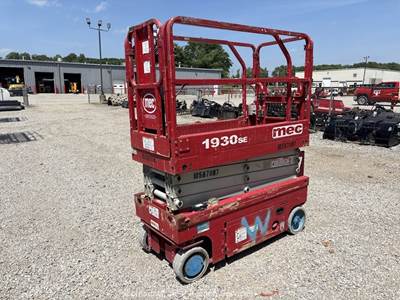 2017 MEC 1930SE 19’ Electric Scissor Lift Man Aerial Work Platform bidadoo