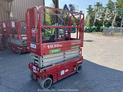 2017 MEC 1930SE 19’ Electric Scissor Lift Man Aerial Work Platform bidadoo