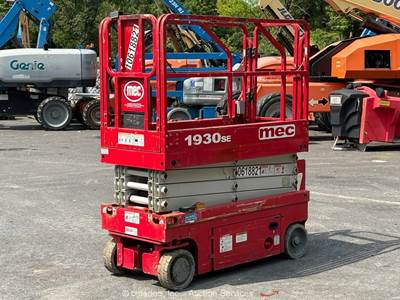 2017 MEC 1930SE 19’ Electric Scissor Lift Man Aerial Platform Manlift bidadoo
