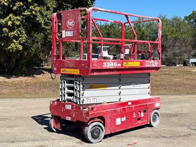 2018 MEC 3346SE 33' Electric Scissor Lift Man Aerial Platform bidadoo -Repair
