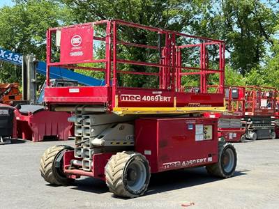 2016 MEC 4069 ERT 40' Electric Scissor Lift Man Aerial Platform Manlift bidadoo