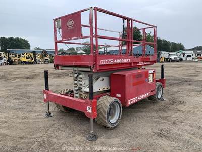 2014 MEC 4069 ERT 40' Electric Scissor Lift Man Aerial Platform Manlift bidadoo