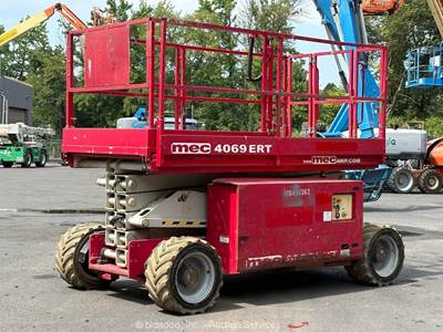 2016 MEC 4069ERT 40' Electric Scissor Lift Man Aerial Platform Manlift bidadoo