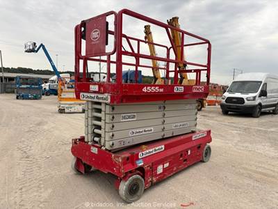2016 MEC 4555SE 45' Electric Scissor Lift Manlift Aerial Work Platform bidadoo