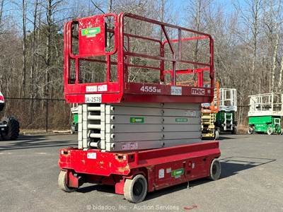 2016 Mec 4555SE 45' Electric Scissor Lift Aerial Man Platform Manlift bidadoo