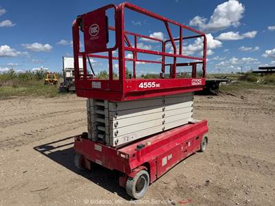 2017 MEC 4555SE 45' Electric Scissor Lift Man Aerial Platform 24 VDC bidadoo