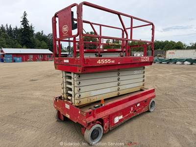 2017 MEC 4555SE 45' Electric Scissor Lift Man Aerial Platform Manlift bidadoo