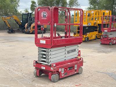 2018 MEC MICRO 19 19' Electric Scissor Lift Man Aerial Work Platform bidadoo