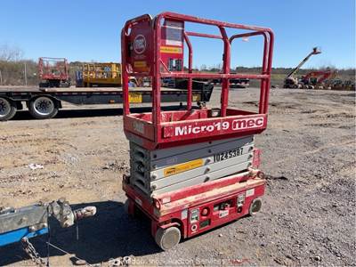 2018 MEC Micro 19 19' Electric Scissor Lift Mobile Aerial Platform -Parts/Repair