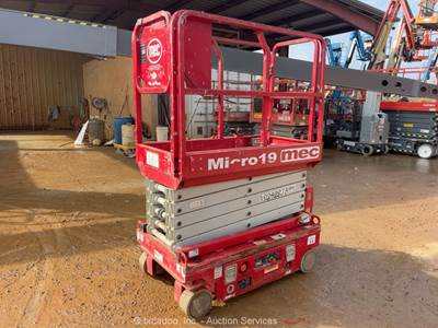 2018 MEC Micro 19 19' Electric Scissor Lift Man Aerial Platform -Parts/Repair