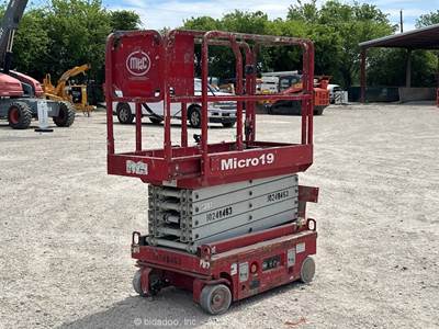 2018 MEC MICRO 19 19' Electric Scissor Lift Man Aerial Platform -Parts/Repair