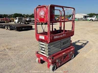 2017 MEC Micro 19 19' Electric Scissor Lift Man Aerial Platform -Parts/Repair