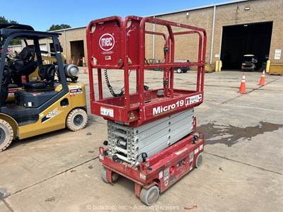 2018 MEC MICRO 19 18' Electric Scissor Lift Man Aerial Platform -Parts/Repair