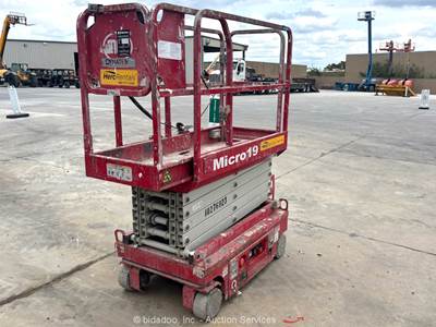 2019 MEC Micro 19 19' Electric Scissor Lift Man Aerial Platform -Parts/Repair