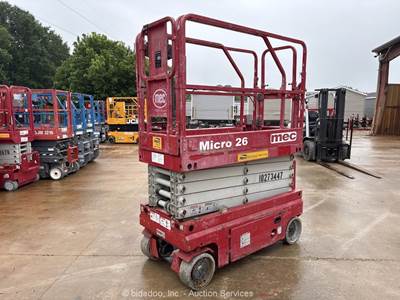2019 MEC MICRO 26 26' Electric Scissor Lift Man Aerial Platform -Parts/Repair