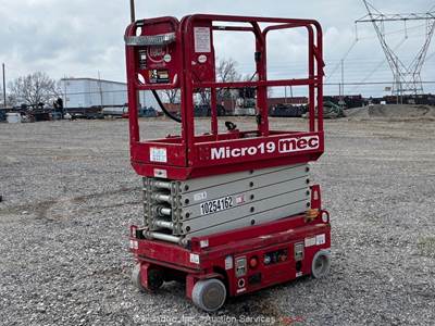 2018 MEC MICRO19 19' Electric Scissor Lift Manlift Aerial Platform -Parts/Repair
