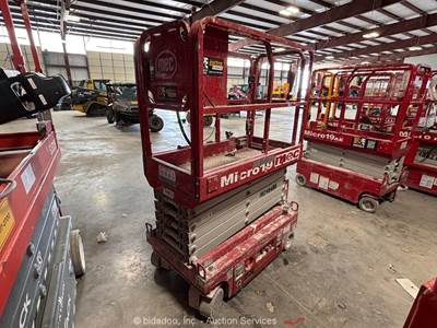 2018 MEC Micro19 19’ Electric Scissor Lift Man Aerial Platform bidadoo -Repair