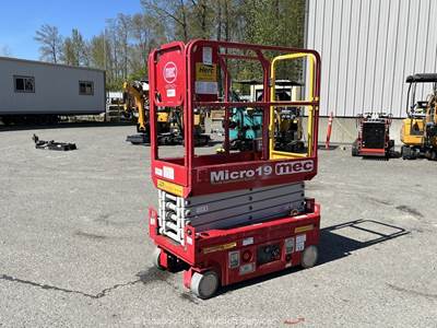 2022 MEC Micro19 19' Electric Scissor Lift Man Aerial Platform -Parts/Repair