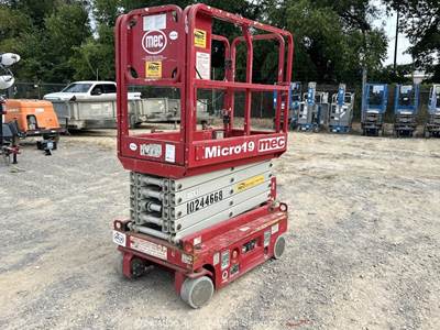 2018 MEC MICRO19 19' Electric Scissor Lift Mobile Aerial Platform -Parts/Repair