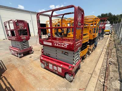 2018 MEC Micro19 19'  Electric Scissor Lift Man Aerial Platform -Parts/Repair