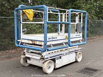 2007 Skyjack SJ-4620 20' Electric Scissor Lift Manlift 24V bidadoo -Repair