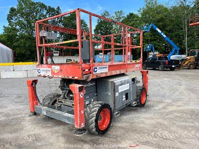 2018 Skyjack SJ 6826 RT 26' 4WD D/F Rough Terrain Scissor Lift Aerial bidadoo