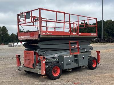 2015 Skyjack SJ 9250 50' 4WD Diesel Scissor Lift Man Aerial Platform R/T bidadoo