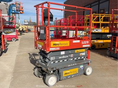 2022 Skyjack SJ3219 19' Electric Scissor Lift Manlift Aerial Platform bidadoo